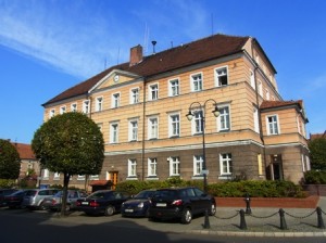 Das Rathaus in Pleszew