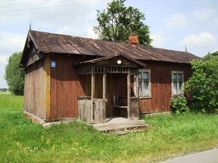 Typisches altes, masowsches Bauernhaus