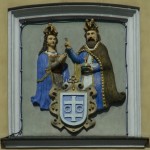 Wschowa, Wappen am Rathaus